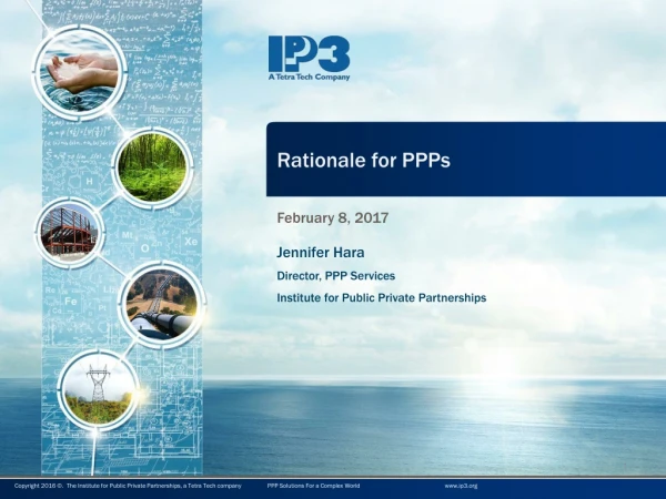 Rationale for PPPs