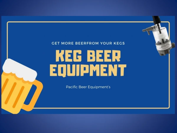 High-Quality Beer Pouring Equipment | keg beer equipment DFC 9500