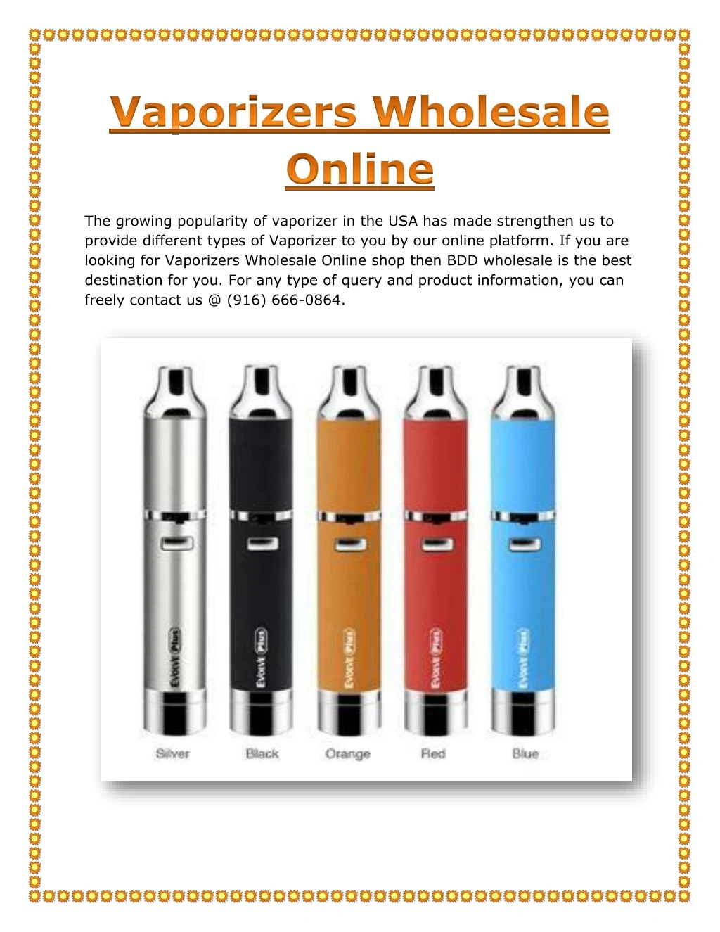 the growing popularity of vaporizer