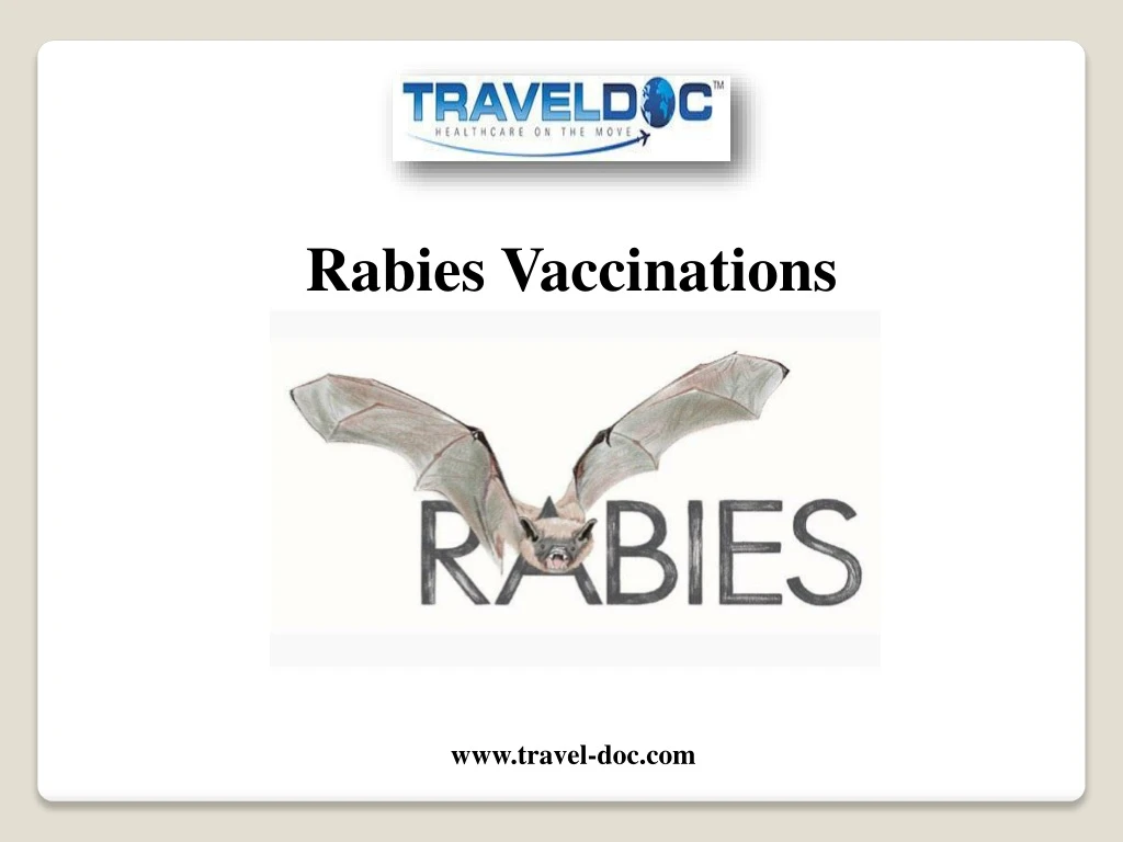 rabies vaccinations
