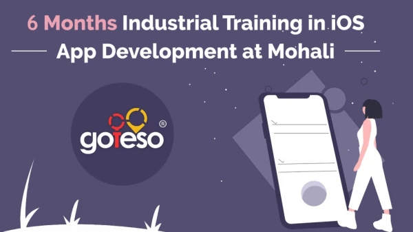 6 Months Industrial Training In iOS App Development At Mohali