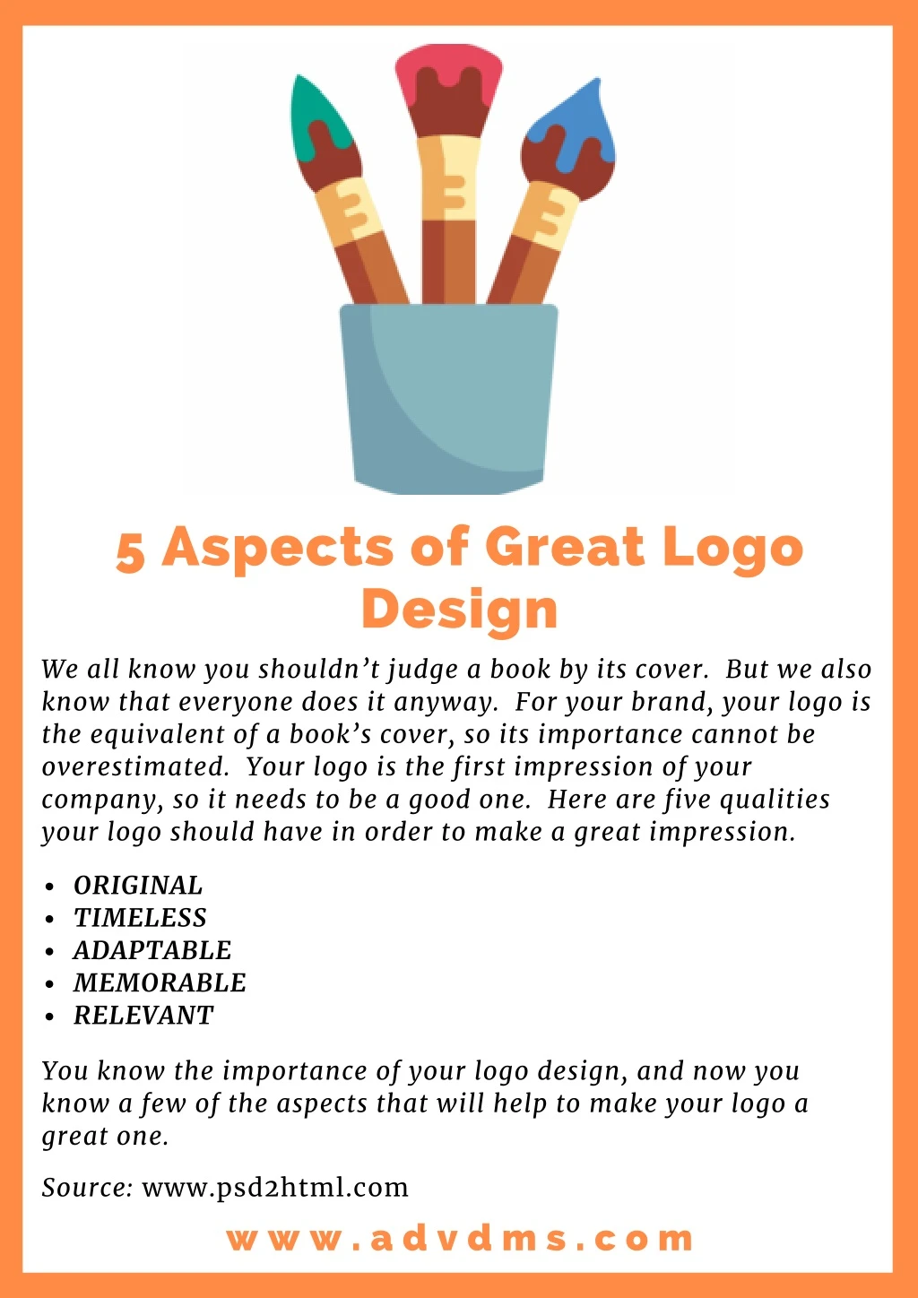 5 aspects of great logo