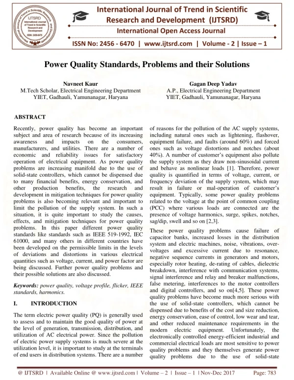 international journal of trend in scientific