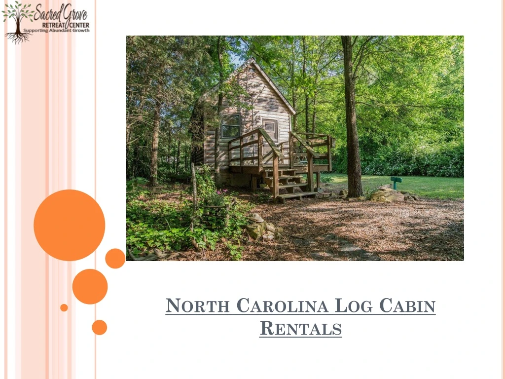 north carolina log cabin rentals