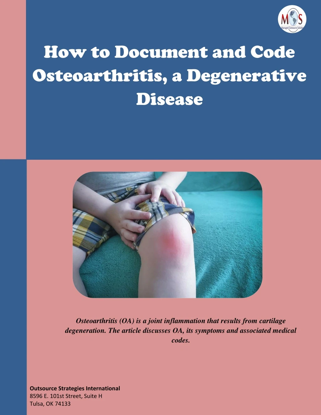 how to document and code osteoarthritis