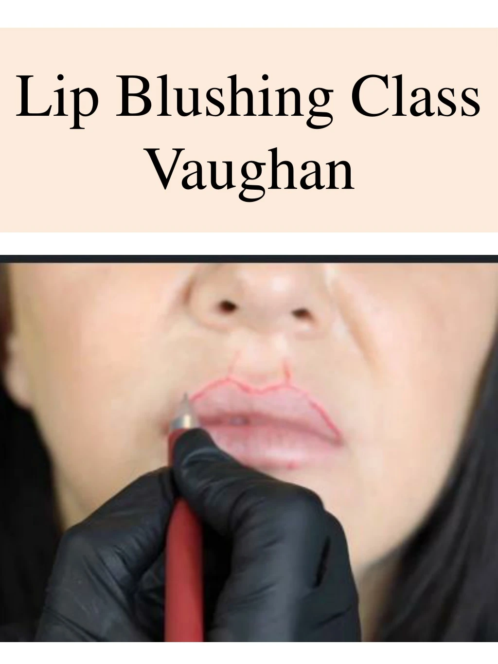 lip blushing class vaughan