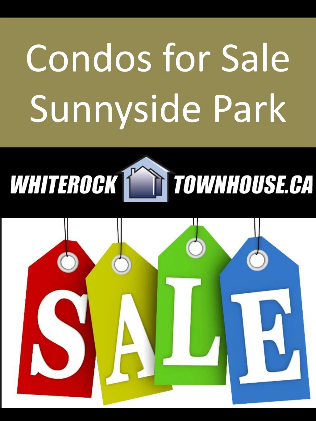 condos for sale sunnyside park