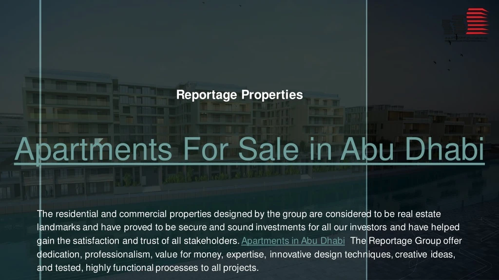 reportage properties