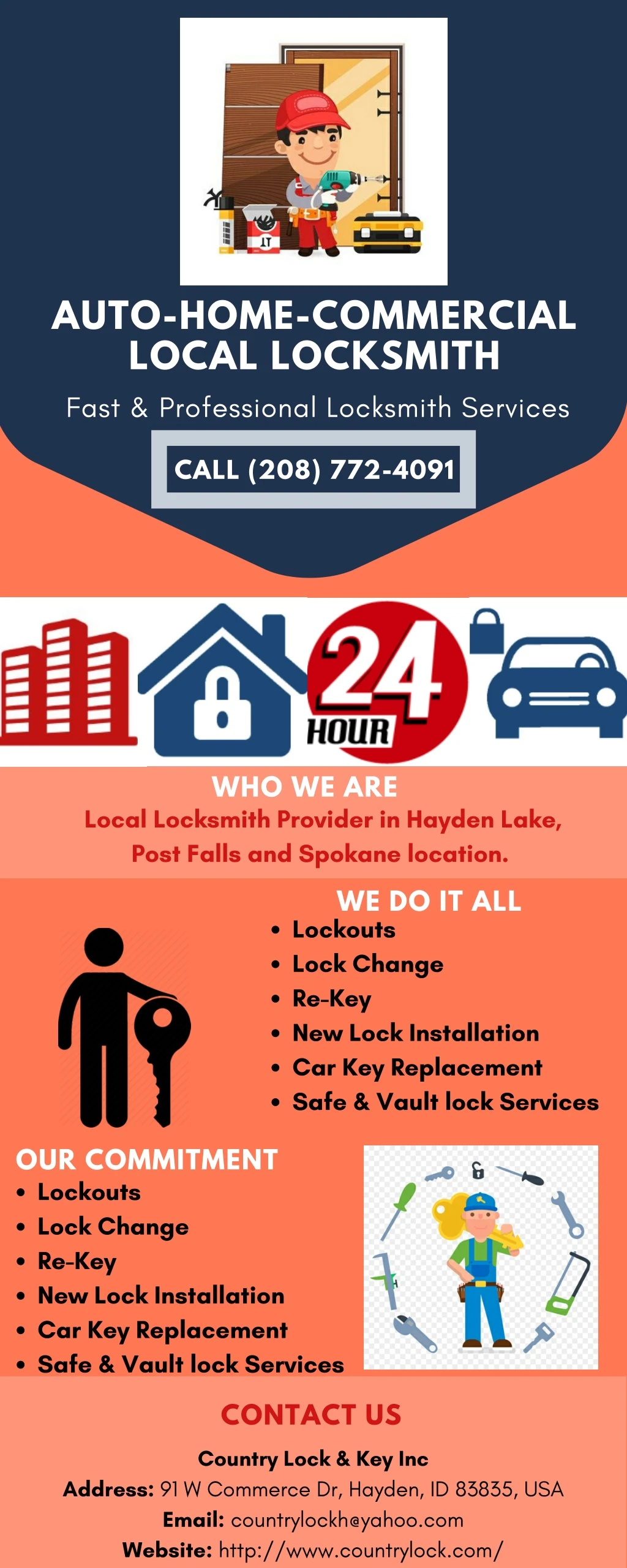 auto home commercial local locksmith