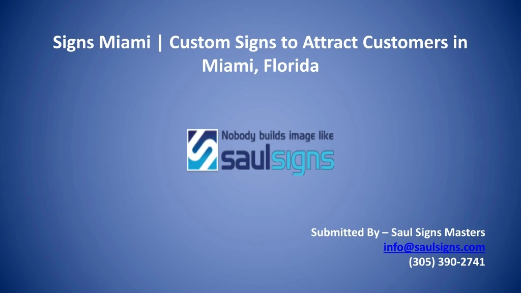 signs miami custom signs to attract customers in miami florida