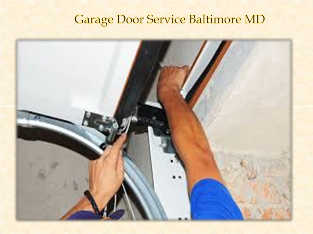 garage door service baltimore md