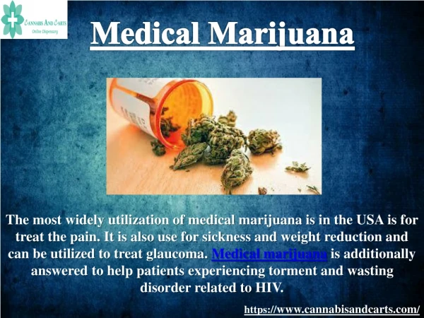 Medical Marijuana for Pain – Cannabis and Carts