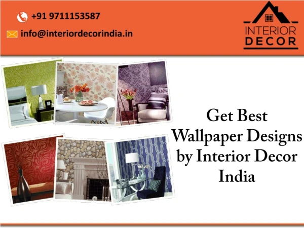 Interior Decor India offering Home wallpaper