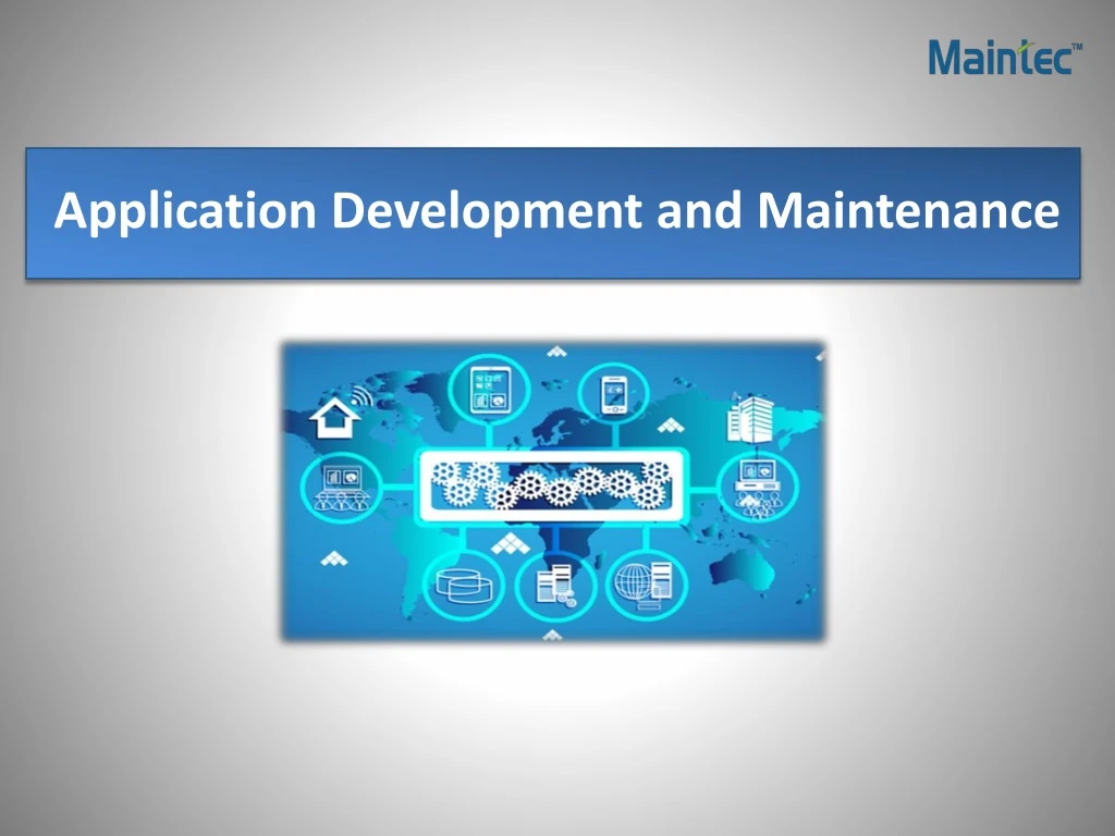 application development and maintenance