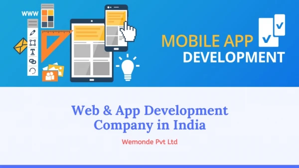 web app development company in india