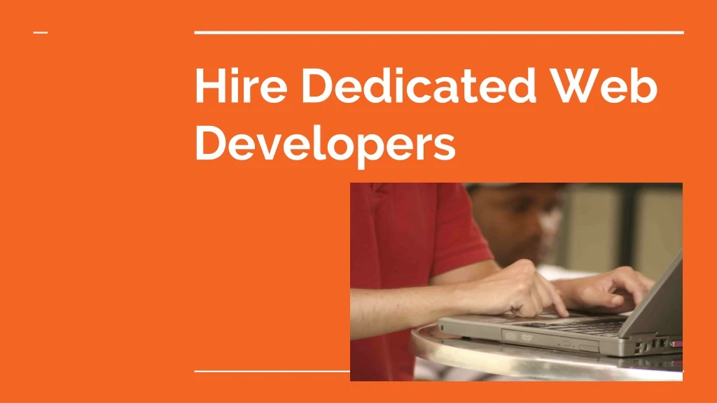 hire dedicated web developers