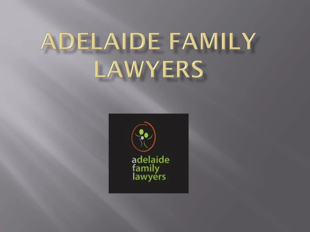 adelaide family lawyers