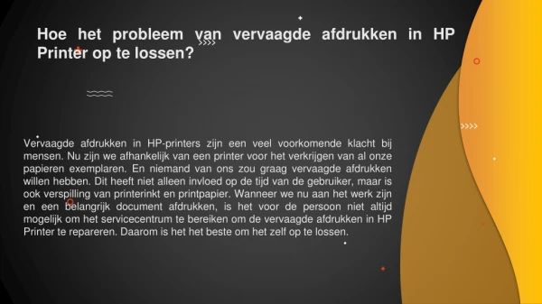 HP Printer Klantenservice Nederland
