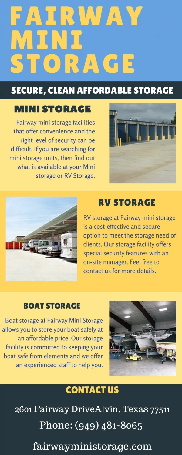 fairway mini storage