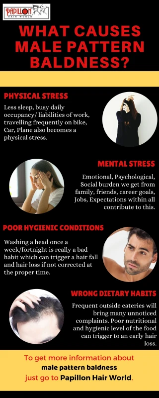 What Causes Male Pattern Baldness ? - slide 1