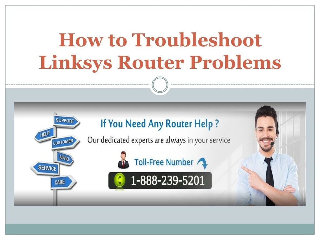 how to troubleshoot linksys router problems