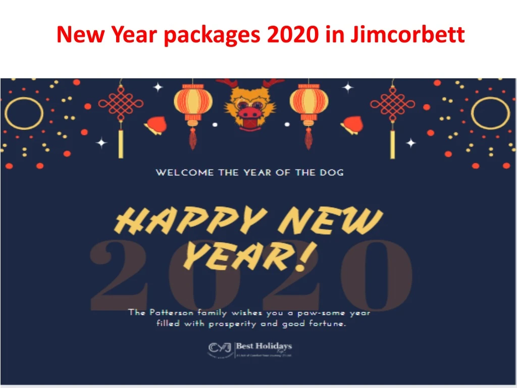 new year packages 2020 in jimcorbett