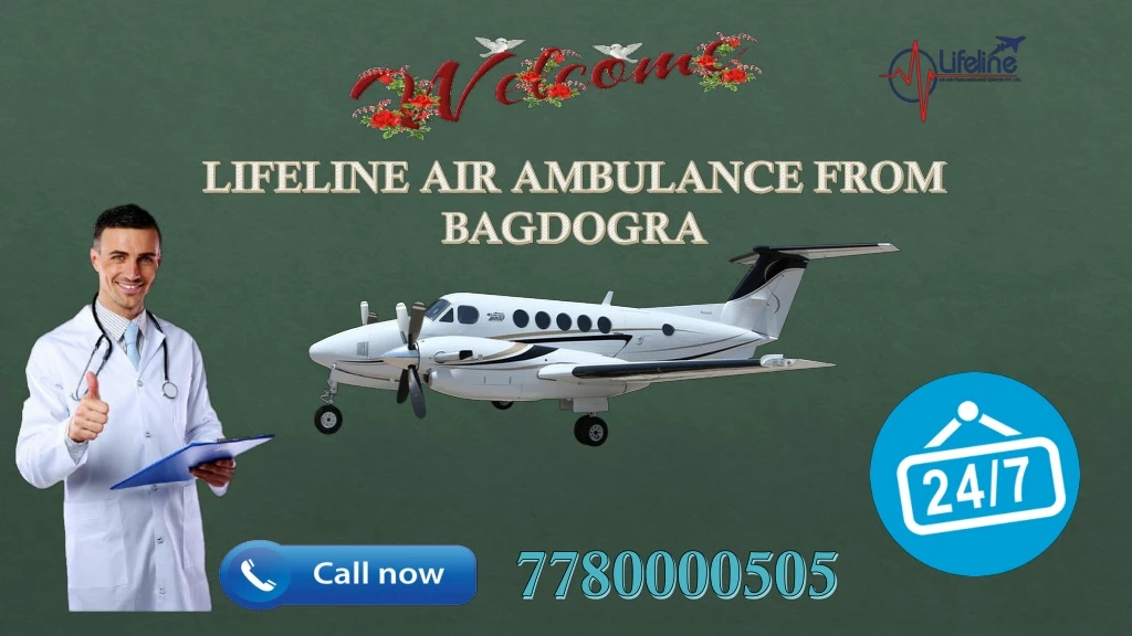 lifeline air ambulance from bagdogra