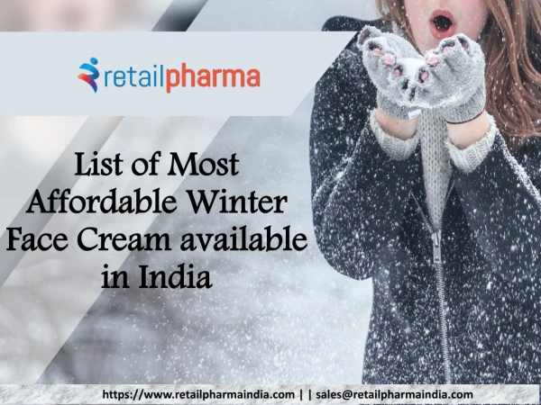 List of Most Affordable Winter Face Cream available in India