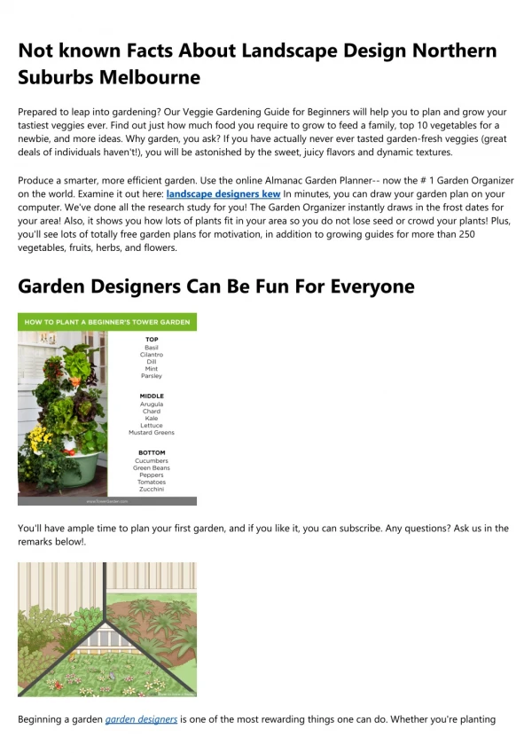20 Myths About Landscape Garden Design: Busted