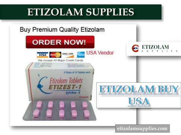 Etizolam Buy USA