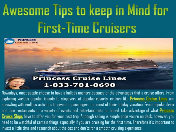 Awesome Tips to keep in Mind for First-Time Cruisers
