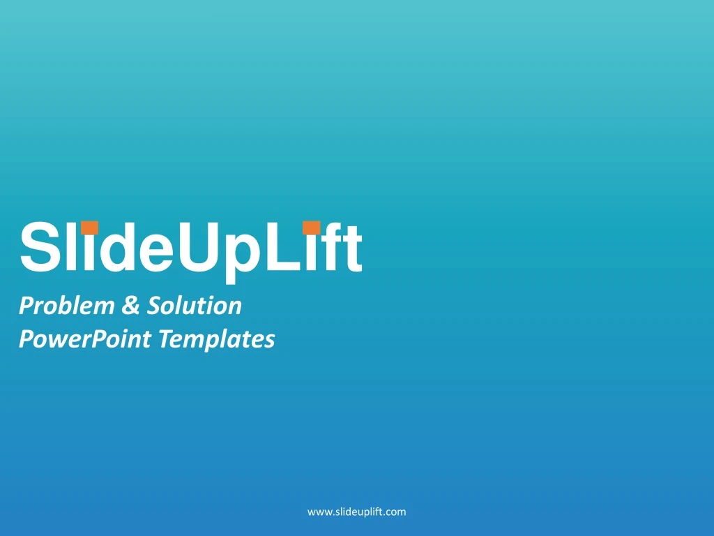 slideuplift problem solution powerpoint templates