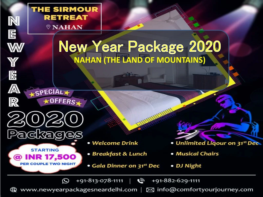 new year package 2020 nahan the land of mountains