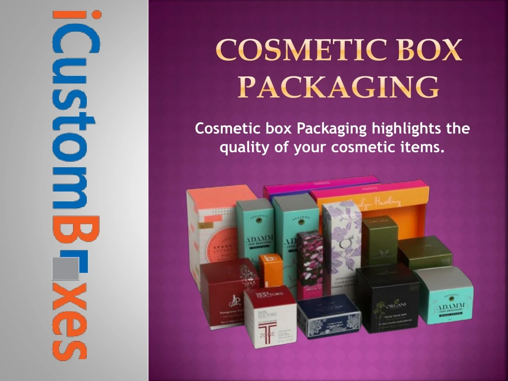 cosmetic box packaging