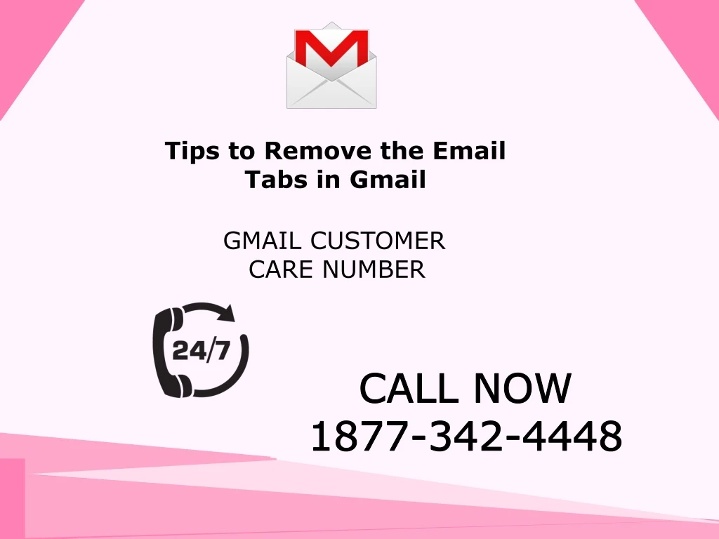tips to remove the email tabs in gmail