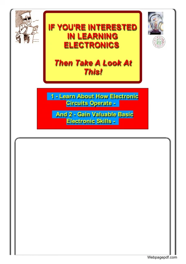 Introduction To Basic Electronics Hands-on Mini Course