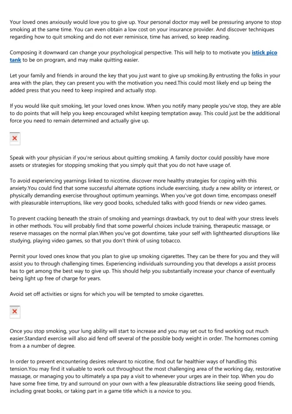 your loved ones anxiously would love you to give