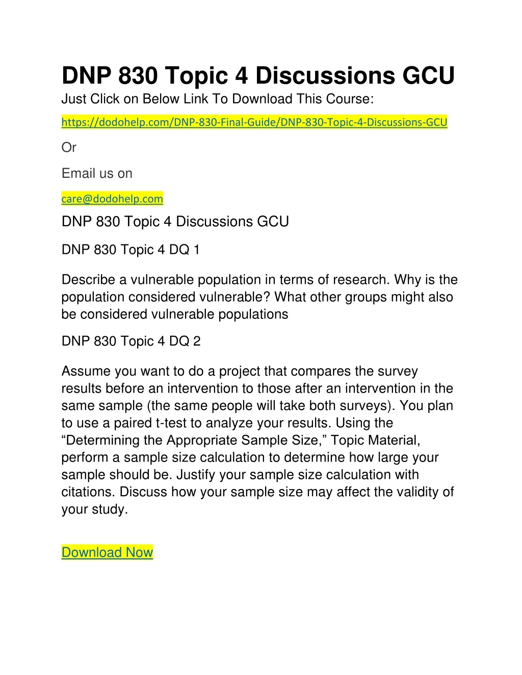 dnp 830 topic 4 discussions gcu just click