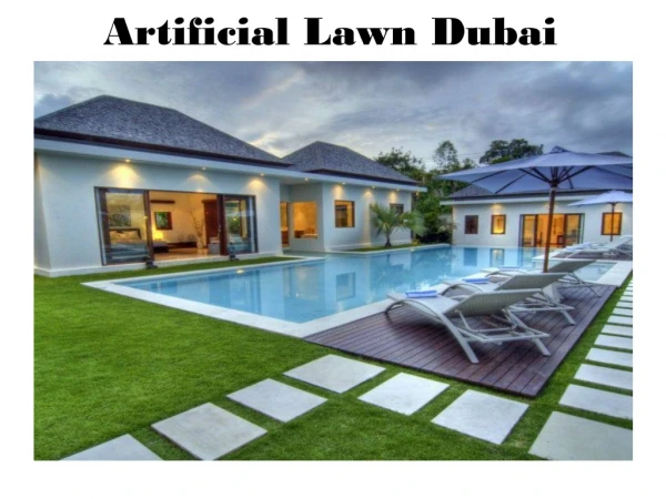 artificial lawn dubai