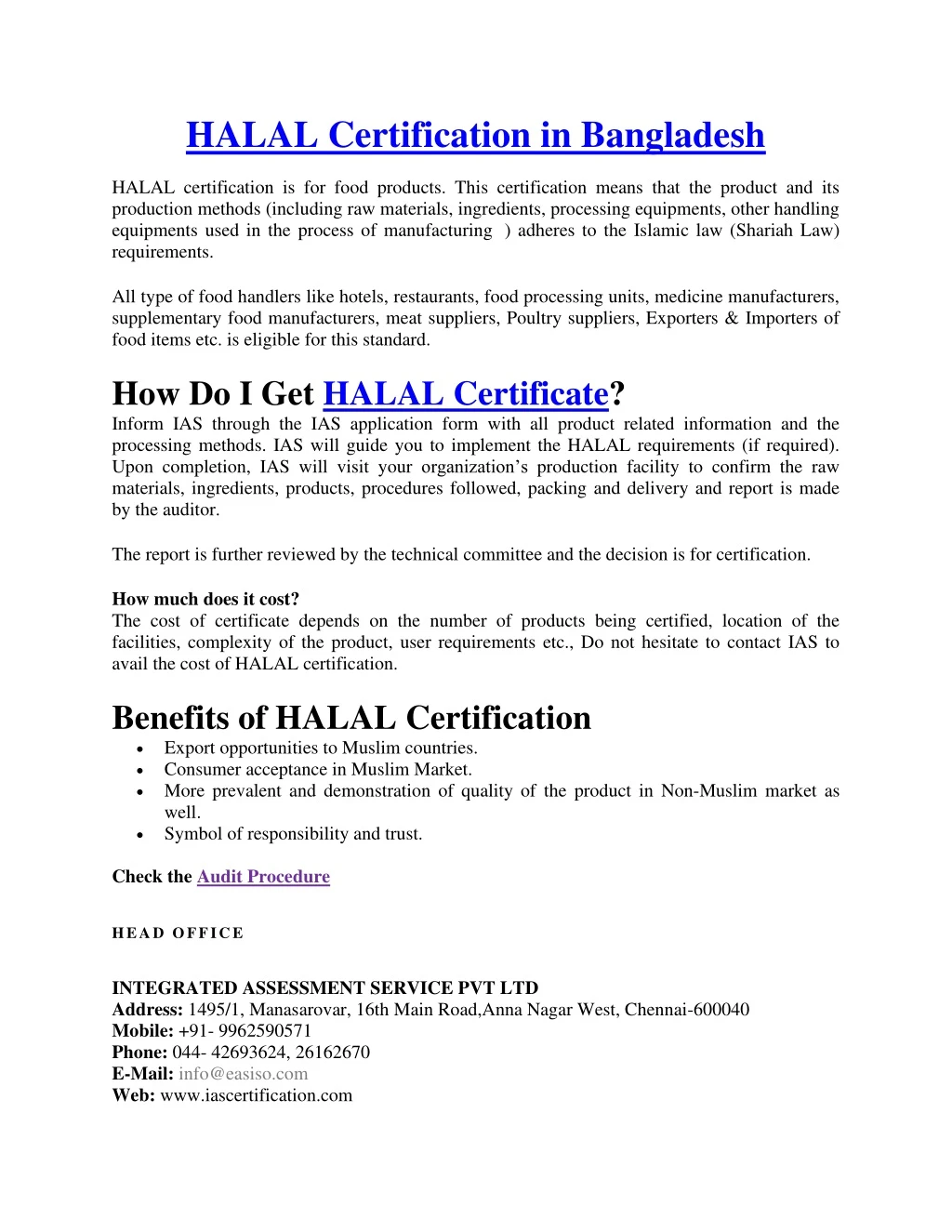 halal certification in bangladesh