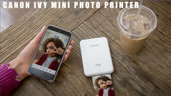 Canon IVY Wireless Mini Photo Printer