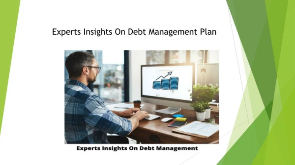 Experts Insights On Debt Management Plan