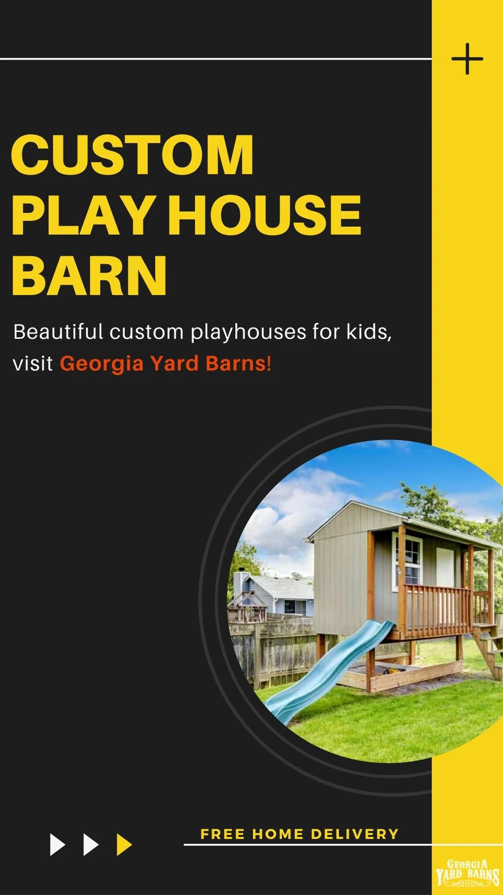 custom play house barn