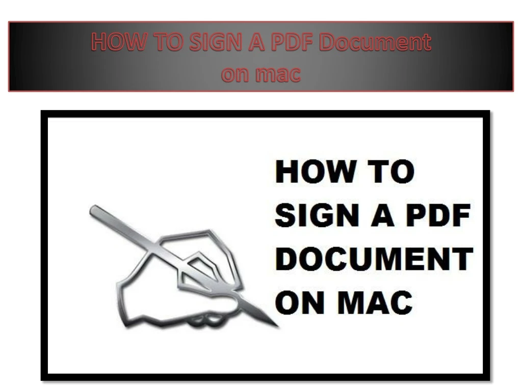how to sign a pdf document on mac