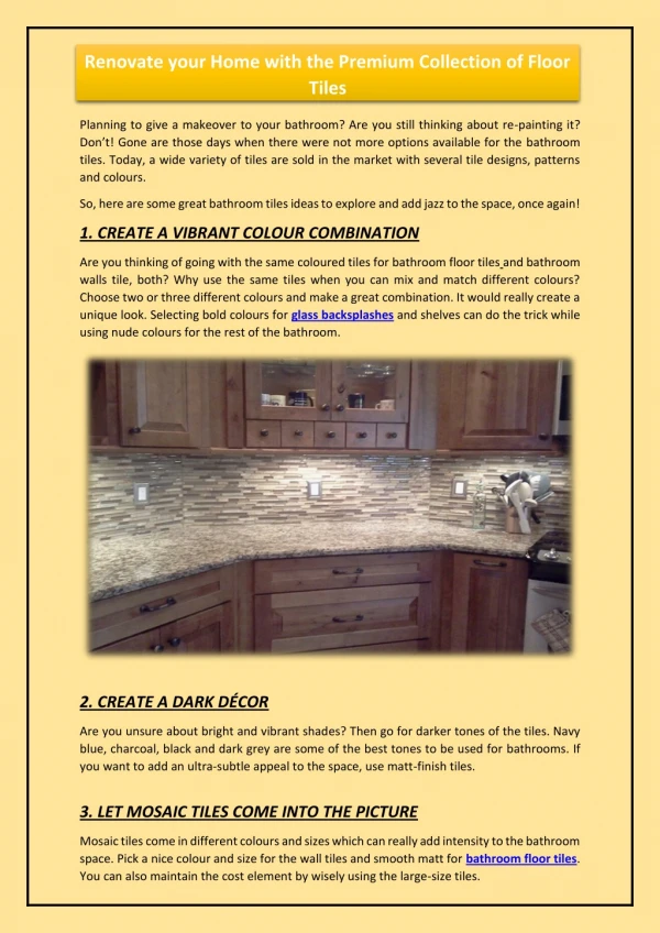 renovate your home with the premium collection