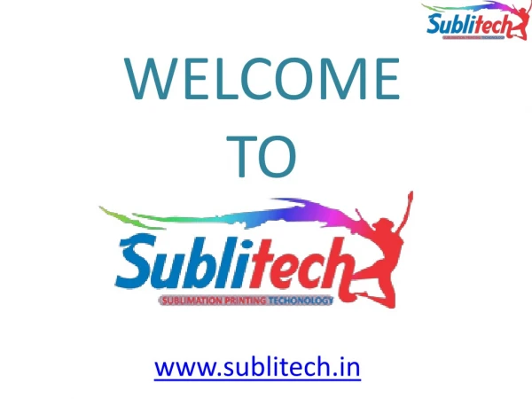 Sublimation Product Supplier in India | Sublitech