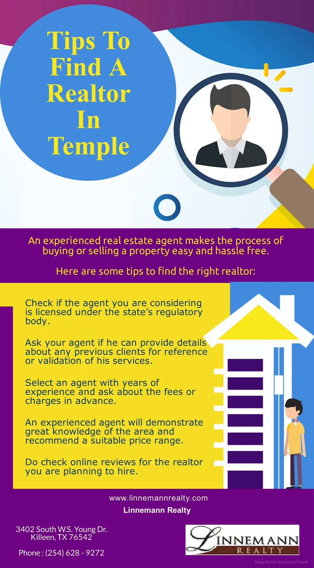 tips to find a realtor in temple