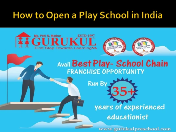 How to Start a Play School - Gurukul Preschool
