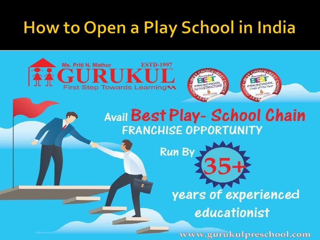 how to open a play school in india