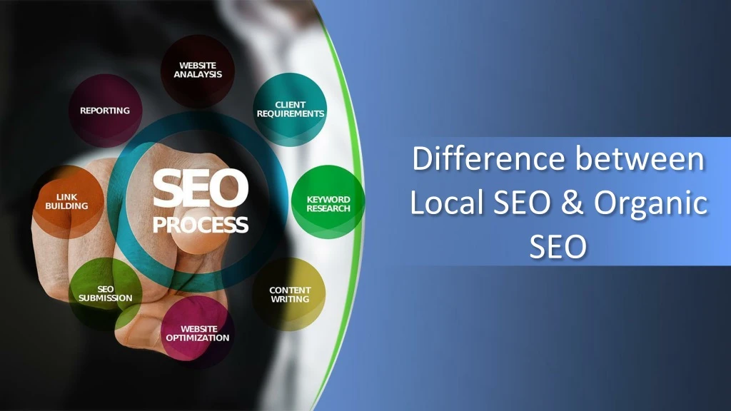 difference between local seo organic seo